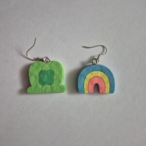 Colorful Kids Rainbow Earrings